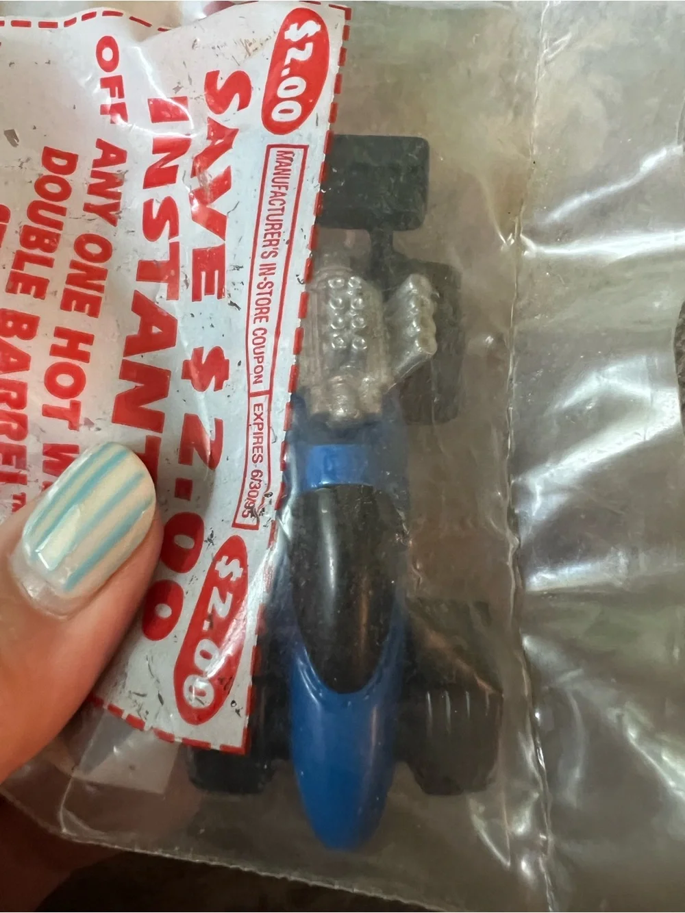 Hot Wheels X21J Cruiser Blue Toy Vehicle by Mattel